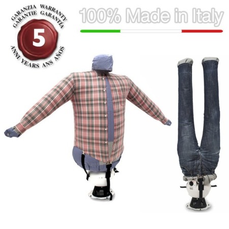 EOLO SA04 INOX PROFFESIONAL, Drying and ironing shirts + pants