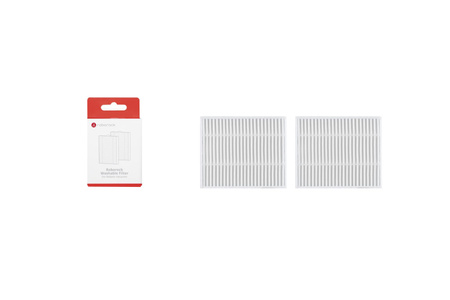 VACUUM ACC WASHABLE FILTER/WHITE 2PACK 8.02.0444 ROBOROCK