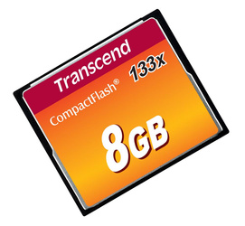KOMPAKTOWA PAMIĘĆ FLASH 8GB 133X TS8GCF133 TRANSCEND
