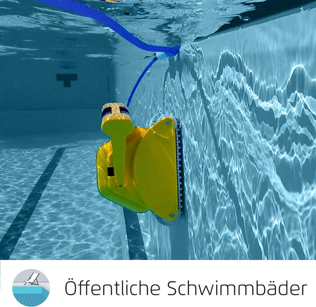 Odnowiony: Dolphin Dynamic Pro X2 GYRO - Żyroskopowy robot basenowy - do 25 m długości basenu. Robot powystawowy, pokazowy. Pełna gwarancja serwisowa 2 lata.