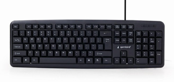 KLAWIATURA STANDART USB ENG BLACK KB-U-103 GEMBIRD