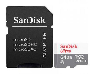 PAMIĘĆ MICRO SDXC 64GB UHS-I SDSQUNR-064G-GN3MA SANDISK