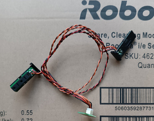 Robot odkurzacz I-Robot Roomba czujnik napełnienia pojemnika na brud seria E/i