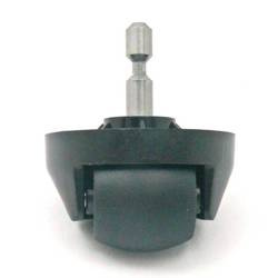 Robot odkurzacz - Xiaomi Mop PRO kółko przednie z podstawą do Xiaomi Mi Vacuum Mop Pro/ Viomi V2/ V2 PRO/ V3 - czarne