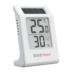 Termohigrometr BALDRTHERM E0587TH zasilany energią słoneczną
