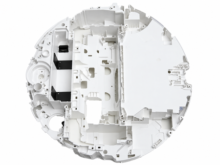 Roborock S8 Max Ultra Lower Housing Assembly White Vacuum Robot Replacement Part