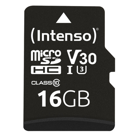 PAMIĘĆ MICRO SDHC 16GB C10 W/ADAPTER 3433470 INTENSO