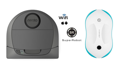 Zestaw promocyjny Robot odkurzacz Neato Botvac D3 Connected, WiFi + Robot mopujący EVERYBOT RS500