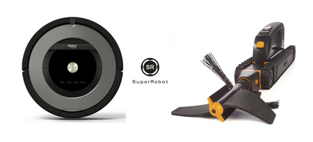 I-Robot ROOMBA 866 + I-Robot Looj 330 do rynien