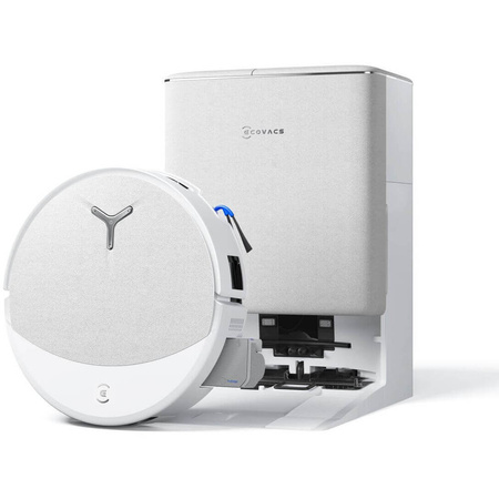 ECOVACS DEEBOT T90 OMNI – robot odkurzający z bazą samooczyszczającą i mopem (biały)