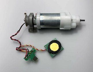 Robot odkurzacz I-Robot Roomba CHM motor, silnik + czujnik brudu do napędu szczotek głównych