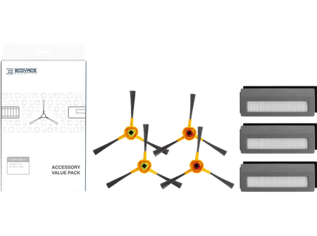 Robot odkurzacz - szczotki boczne 2 szt.,szczotka główna, filtr ECOVACS DM82-KTA do Ecovacs  DM82 wyprodukowany po 20/11/2016