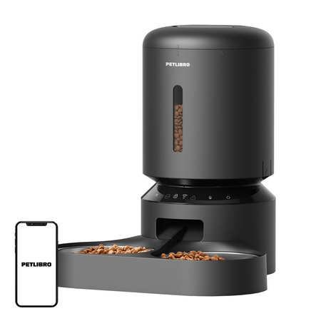 Dozownik karmy PETLIBRO Granary Wi-Fi 5L (czarny)