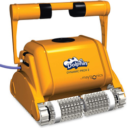 Odnowiony: Dolphin Dynamic Pro X2 GYRO - Żyroskopowy robot basenowy - do 25 m długości basenu. Robot powystawowy, pokazowy. Pełna gwarancja serwisowa 2 lata.