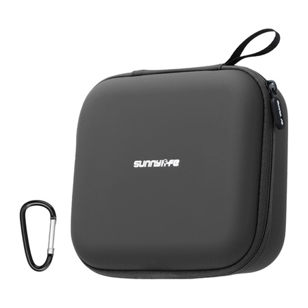 Etui skórzane Sunnylife z kieszenią z siatki do Neo 2 (czarne)
