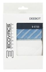 Robot odkurzacz - Mop ściereczka zestaw (3 szt.) z mikrofibry D-S733 do Ecovacs DM85,DM85S,DR95,DR96,DR98,DM88,DM81
