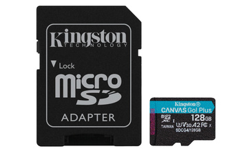 MEMORY MICRO SDXC 128GB UHS-I/W/A SDCG4/128GB KINGSTON