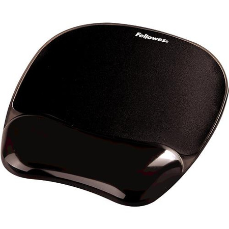 PODKŁADKA POD MYSZ CRYSTAL GEL BLACK 9112101 FELLOWES