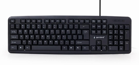 KLAWIATURA STANDART USB ENG BLACK KB-U-103 GEMBIRD