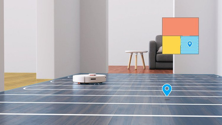 Robot odkurzacz Xiaomi Mi Robot, 5200 mAh - do 250m2 powierzchni odkurzania w 1 cyklu