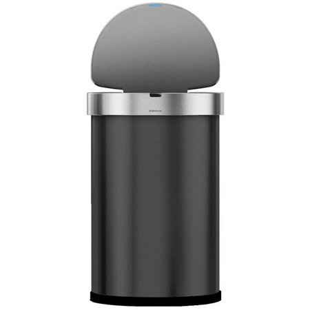 Kosz automatyczny Simplehuman SEMI-ROUND 45L - black