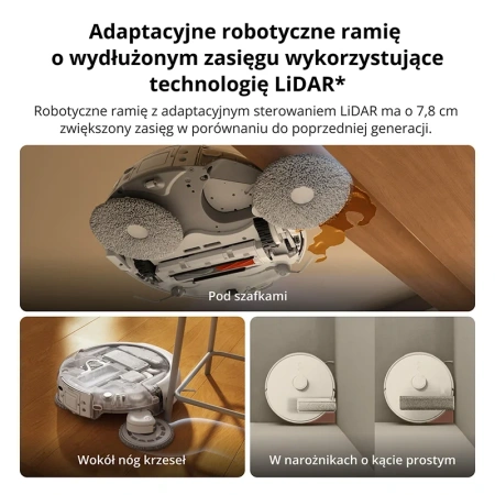 Robot sprzątający DJI ROMO A2 ze stacją
