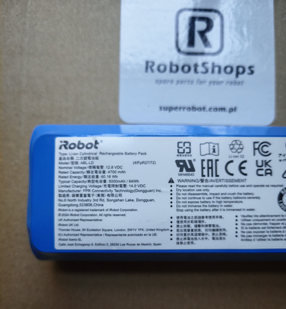 iRobot Roomba 405/505/705 Akku ABL-LD (Original)  5000 mAh