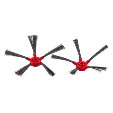 ROBOJET Seitenbürsten 2er-Set für RoboJet Duel und Sensual, rot, Nylon