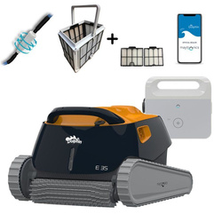 Dolphin E35i by Maytronics robot pool cleaner  z aplikacją MyDolphin Plus i obrotowym kablem. - 3 lata gwarancji w Polsce