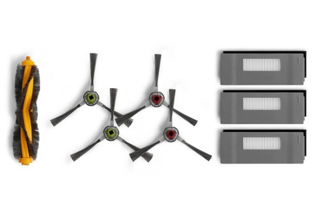 Robot odkurzacz - szczotki boczne 2 szt.,szczotka główna, filtr ECOVACS DM82-KTA do Ecovacs  DM82 wyprodukowany po 20/11/2016