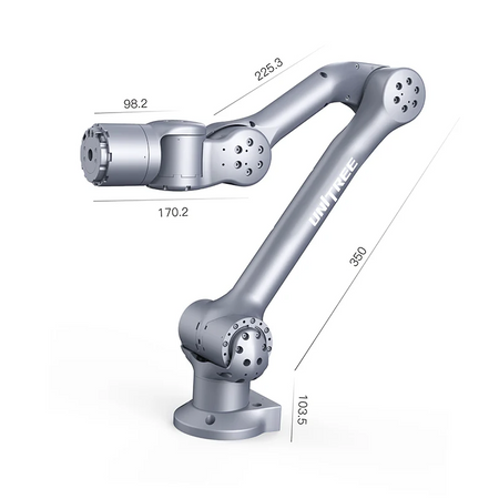 Robotyczne ramię UNITREE Z1 Pro i chwytak UNITREE Z1