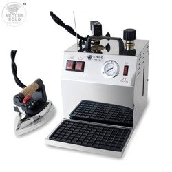 Generator pary, stacja parowa EOLO GV03 INOX 3,5 L / 1300W/ 3 Bar. Profesjonalny zestaw prasowalniczy z energooszczędnym kotłem miedzianym