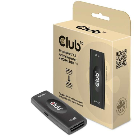 I/O ADAPTER DP TO DP/F/F CAC-1007 CLUB3D