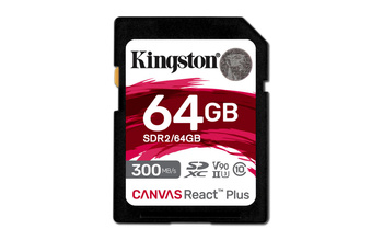 MEMORY SDXC 64GB C10/SDR2/64GB KINGSTON
