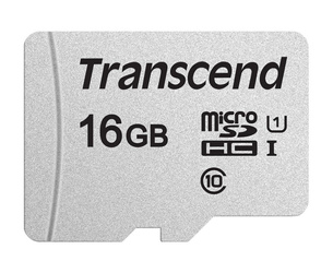 PAMIĘĆ MICRO SDHC 16GB UHS-I CLASS10 TS16GUSD300S TRANSCEND