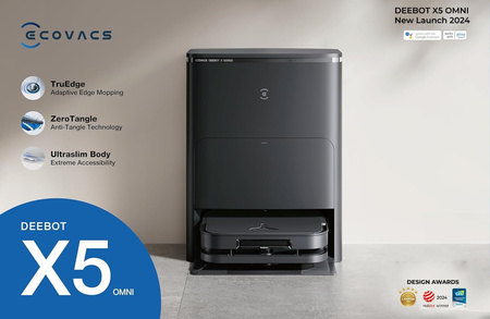 ECOVACS DEEBOT X5 OMNI BLACK