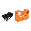 Etui silikonowe SUNNYLIFE do DJI RC-N1/RC-N2/RC-N3 (pomarańczowe)