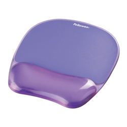 PODKŁADKA POD MYSZ CRYSTAL GEL PURPLE 9144104 FELLOWES