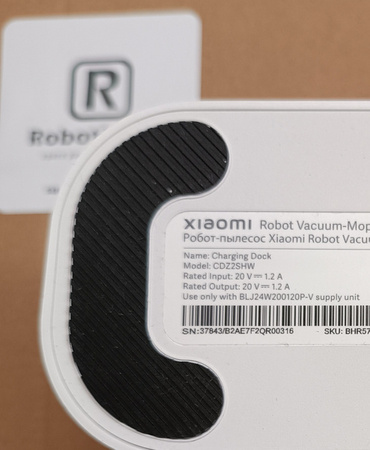 XIAOMI Docking Charging Station for Mi Robot Vacuum-Mop 2 Pro XMSTJQR2S White