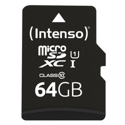 PAMIĘĆ MICRO SDXC 64GB UHS-I W/ADAPTER 3423490 INTENSO