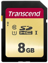 PAMIĘĆ SDHC 8GB UHS-I TS8GSDC500S TRANSCEND