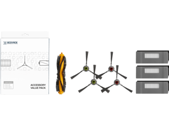 Robot odkurzacz - szczotki boczne 4 szt.,szczotka główna, 3 x filtr, ECOVACS DM80-KTA do Ecovacs  DM81/DM81PRO