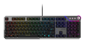 KEYBOARD GAMING BLACK US/STRIKE 600 SILENT MSI