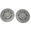 Dreame Ersatz-Seitenbürsten 2er-Set für L10, X10, X20 und L10 Ultra, 128,5 mm
