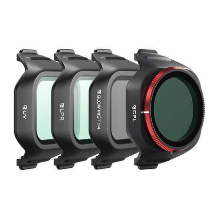 Zestaw filtrów FREEWELL Everyday DJI Mini 5 Pro UV+CPL+LPR+Glow Mist 1/4