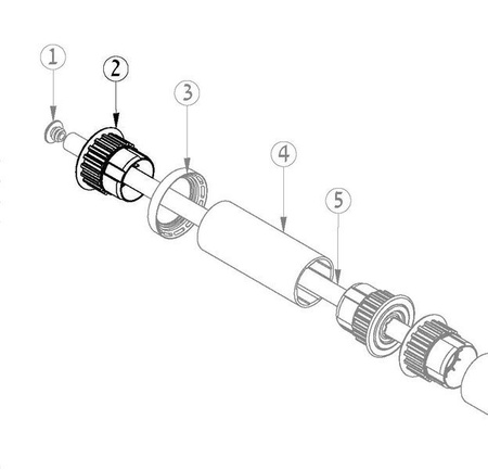 Robot odkurzacz basenowy Dolphin - koło pasowe, rolka zębata łożysko szczotki dla Dolphin M3, M4, M5, M400, M500, Wave 100, Wave 50 i inne