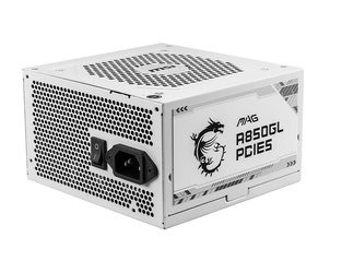 CASE PSU ATX 850W/MAG A850GL PCIE5 WHITE MSI