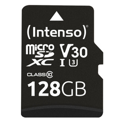 PAMIĘĆ MICRO SDXC 128GB C10 W/ADAPTER 3433491 INTENSO