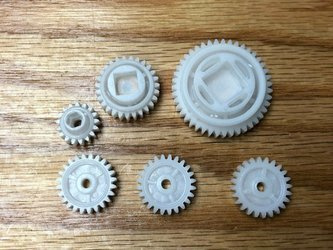 Robot odkurzacz I-Robot Roomba Zestaw kół zębatych do szarego modułu głowicy czyszczącej