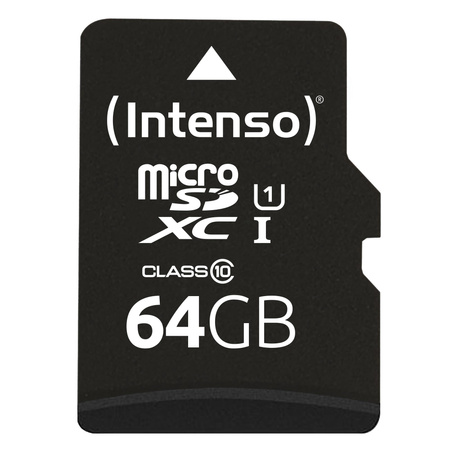 PAMIĘĆ MICRO SDXC 64GB UHS-I W/ADAPTER 3423490 INTENSO